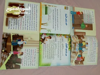  7 قصص أطفال لعمر 8 سنوات مستعملة للبيع بحالة جيدة جدا ومفيدة للأطفال وتعلم الأطفال الكتابة والقراءة .