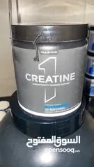  3 كرياتين ( creatine )  بروتين ( protein )