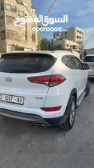  4 جيب توسان 2018 أبيض  متور 2000 فحص نخب  ديزل  اوتوماتيك