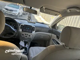  2 هيونداي اكسنت 2009 في حاله ممتازه .