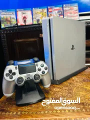  6 Playstation 4 Slim  بلاستيشن 4 سلم