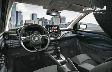  8 Suzuki Baleno 2023  ما زالت تحت كفالة الشركة قاطعة مسافة 9000 فقط