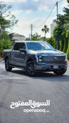  1 f150 lightning 2022 lariat fully loaded فحص كامل