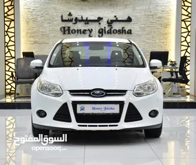  3 Ford Focus ( 2013 Model ) in White Color GCC Specs