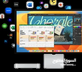  7 M2 ماك ميني  8GB/256GB  Mac Mini M2 Chip - 256GB/8GB