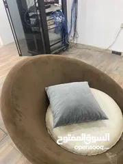  1 كرسي كهربائي متحرك ، صوفا كورنر ، صوفا دائرية متحركة
