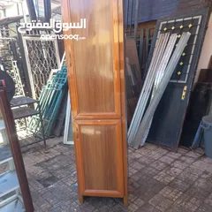  1 خزانه مونه المنيوم بحال الوكاله
