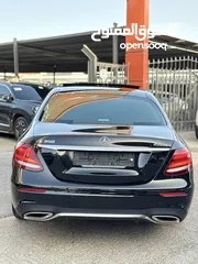  24 مرسيدس E350 2020 AMG فحص كامل ممشى قليل فل اضافات اعلى صنف لون اسود غرفة كاميل