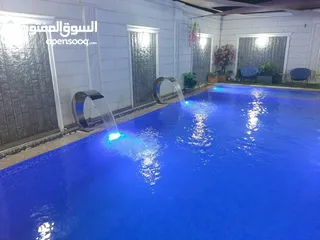  13 كل مايختص ببرك السباحة والشلالات والحمامات التركية والمغربية و الجاكوزي