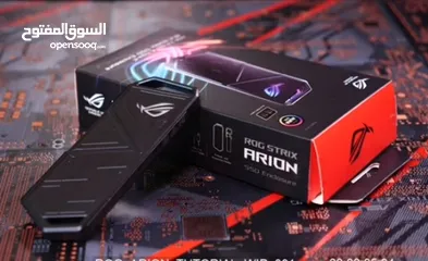  3 تخزين خارجي شركة Asus من نوع ssd