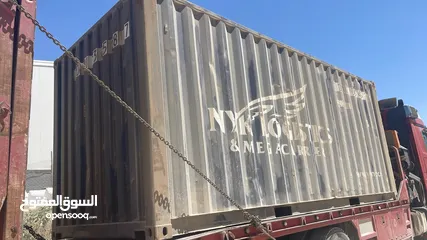  8 حاويات(‏container)20 +40 قدم للبيع مجمرك  وغير مجمرك و عالي وستاندر وحاويات مبردة ******************