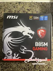  2 قطع كمبيوتر CPU Intel Core i5 4th Generation - Motherboard B85M GAMING - Ram 8&4 DDR3