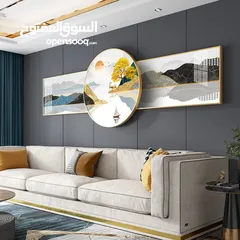  23 Modern Living Room Wall decorations lighting Painting