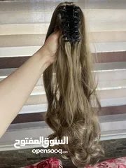 12 وصلات شعر طبيعي