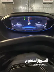  7 جيب بيجو 3008 اسود للبيع ( بسبب السفر)