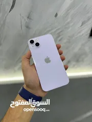  5 ايفون 14 بلس 128 جيجا بالوان مميزة اصفر نهدي اسود بطاريات 87-93% اجهزة وكالة بحالة الجديد ومكفولين