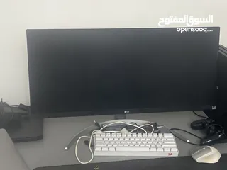  1 Lg monitor screen