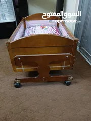  3 تخت بيبي خشب