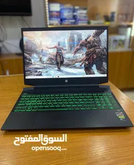  4 لابتوب(gaming(hp pavilion