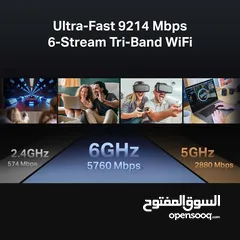  6 Tp-Link Archer BE9300 Tri-Band Wi-Fi 7 Router