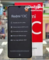  1 Xiaomi redmi 13C  1 year warranty with box and charger