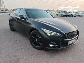  1 انفنتي Q50 بحاله ممتازه ممشا قليل مالك الاول