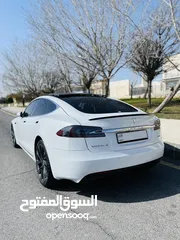  6 تيسلا موديل S 100D موديل 2018 بانوراما متحركة ، السيارة بحالة الوكالة Tesla Model S100D