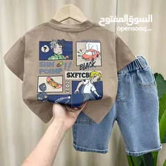  6 ملابس للاطفال بجودة عالية قطنية وتصاميم جميلة متوفر من عمر سنتين لغاية 5 سنوات