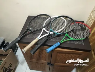  14 مضارب تنس اصليه من اميركا