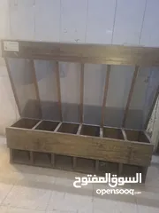  5 عده محل  مستعمله سوبر ماركت  محمص  ستاند شيبس  ستاندين علكه  رداد هوا بدو تصليح  ثلاجه  ارفف حائط