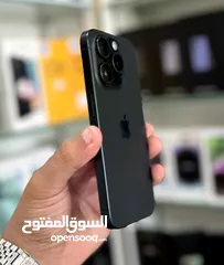  2 عرض خااص : iPhone 15 pro 256gb هواتف بحالة الوكالة مع ضمان و ملحقات بدون اي شموخ أو مشاكل و بأقل سعر