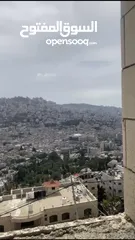  2 شقة للبيع في اطلالة مميزة نابلس الجبل الشمالي شارع ابو بكر العمارة جديدة