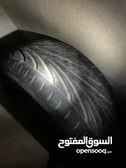  3 اطار سيارة سيارة 255/45/18