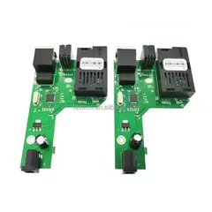  1 100M 1 optical 1 electrical PCBA board