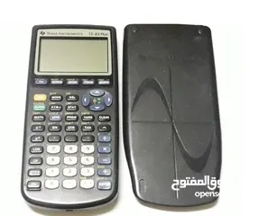  1 الة حاسبة متطورة texas instruments ti-83 plus