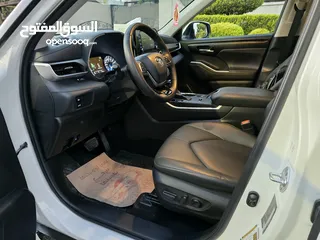  8 تويوتا هايلاندر 2020 هايبرد فحص كامل XLE فل كامل مع فتحه جمرك جديد بحالة الوكاله بسعر مغري