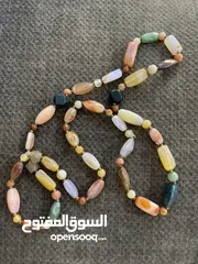  1 احجار كريمة (عقيق طبيعي 100\100)