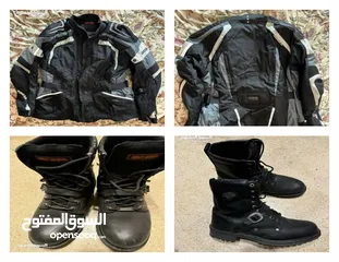  1 Harley Shoes and IXS Jacket