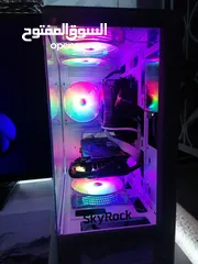  1 كمبيوتر العاب Gaming Pc بحاله الوكاله استعمال خفيف المواصفات بالوصف :) لون أبيض كيس حوض سمك