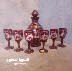  1 كرستال بوهيمي قديم