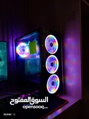  1 بي سي جيمنج جديد مواصفات خرافيه بسعر قليل تجميعه 4060RTX
