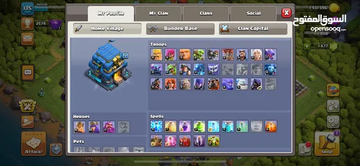  4 Clash of clan th12 full max for sale