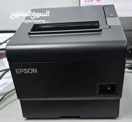  1 طابعه ايبسون Epson TM-T88VI متوفر عدد 6 طابعات جديده تماما بلاصق المصنع