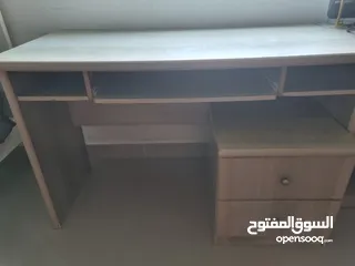  2 Desk with drawers, Bookcase, Chair