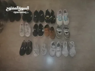  7 أحذية مختلفه للبيع ولادي بناتي رجالي ستاتي