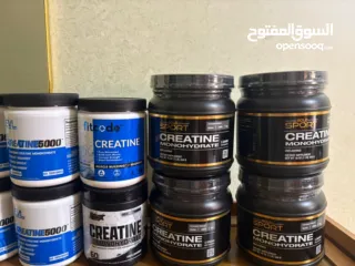  15 كرياتين مونوهايدرات ماركه عالميه أوزان مختلفه صافي 100% بدون نكهات تاريخ طويل الامد