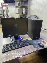  1 كمبيوتر HP جيل سادس رام 16 جيجا كامل مكمل من افضل الأجهز لمكتبك
