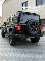  18 جيب رابيكون ترخيص 2022 محرك 2000 هايبرد  جير أوتوماتيك 375 حصان