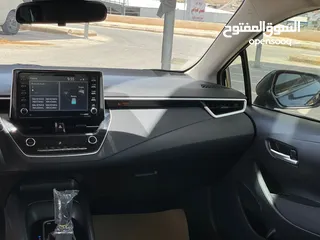  13 كورولا كحلي مميزه 2021 بطاريه ليثيوم فحص كامل للبيع كاش او اقساط