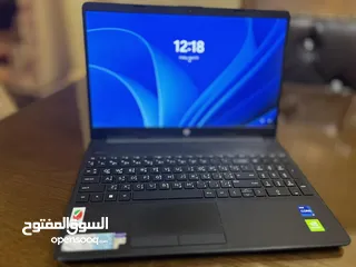  3 لابتوب Hp بحالة الجديد إستعمال أسبوع بشكل بسيط جداً